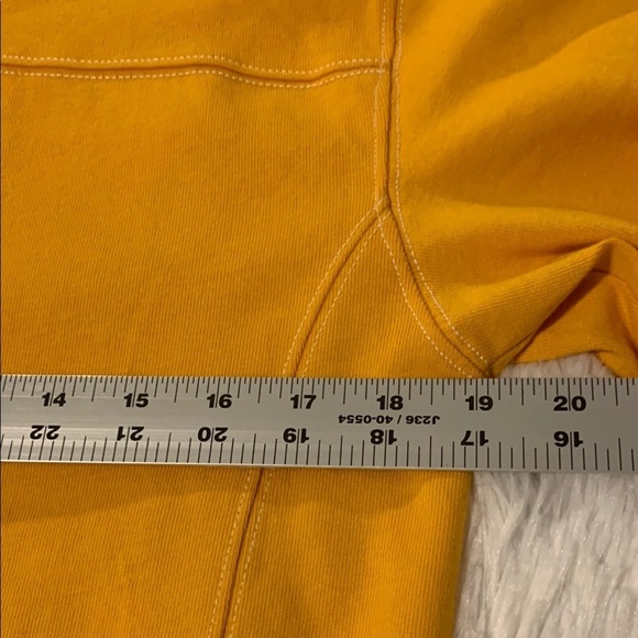 Champion Yellow Long Sleeve Shirt Size Small - Picture 7 of 7